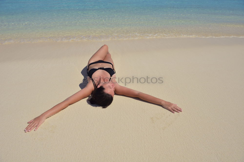 Similar – Image, Stock Photo Over the dunes… Woman