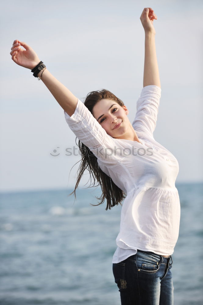 Similar – Image, Stock Photo Taking a cigarette break II.