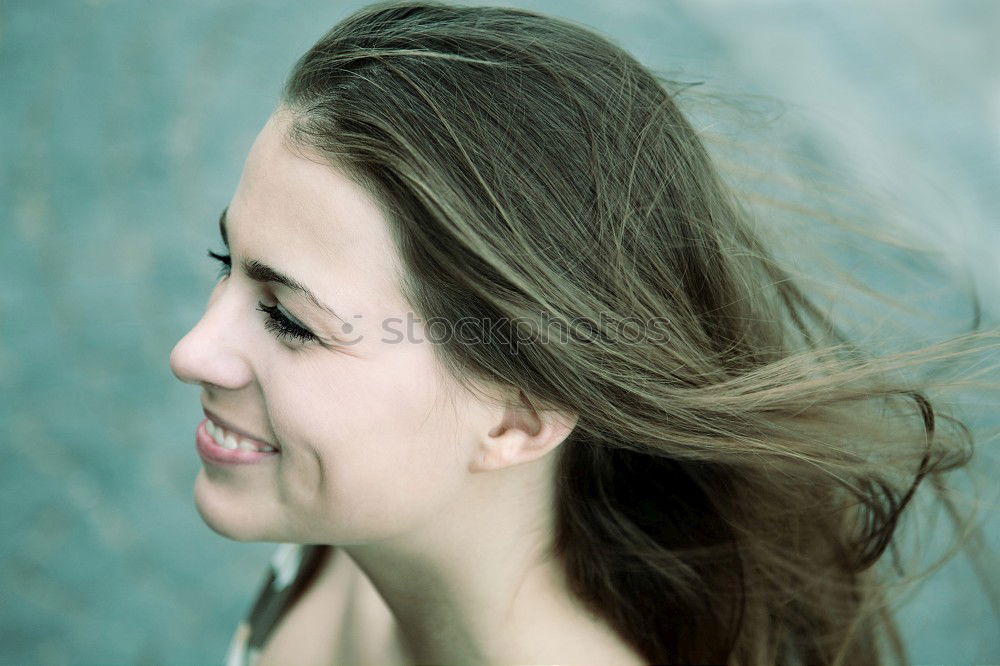 Similar – Image, Stock Photo Deep looking Paulina