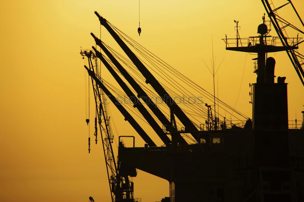 Similar – Port of Hamburg Crane