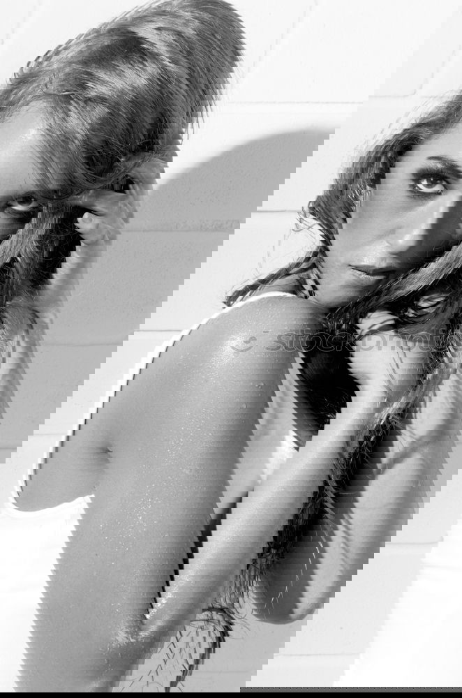 Similar – Image, Stock Photo Boy woman Human being