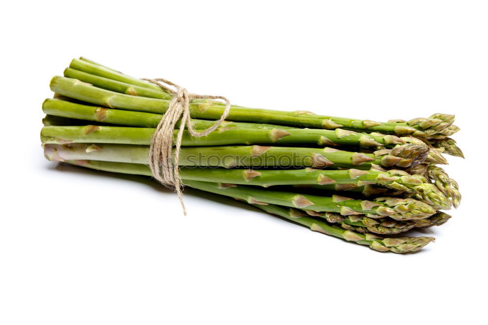 Similar – Image, Stock Photo Asparagus green Green