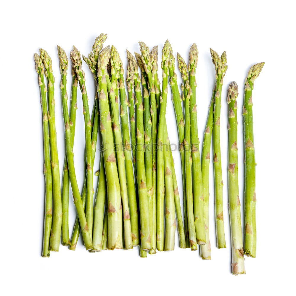 Similar – Image, Stock Photo Green asparagus Food