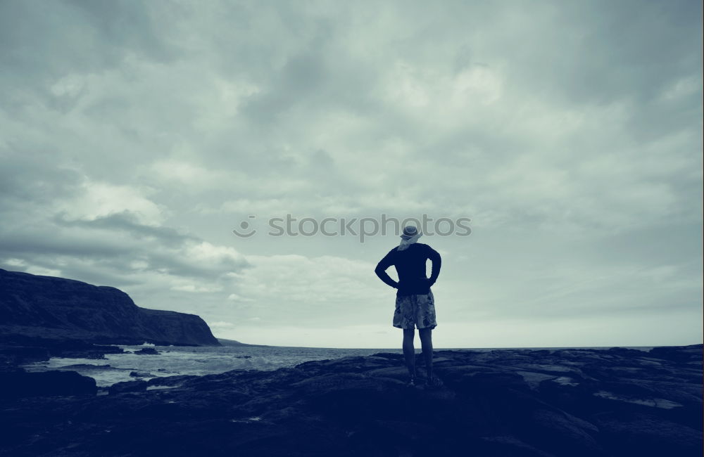 Similar – Image, Stock Photo longing Woman Adults Head