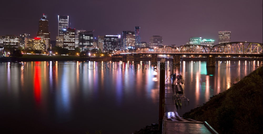 Similar – Binnenalster in Hamburg, in the evening