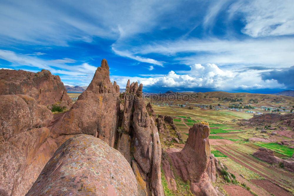 Similar – Image, Stock Photo Rocks, Mountains and Sky at Alabama Hills