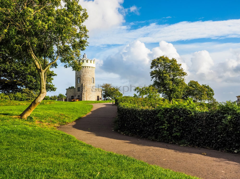 Similar – Image, Stock Photo Bismarck Tower in the Spreewald in Burg