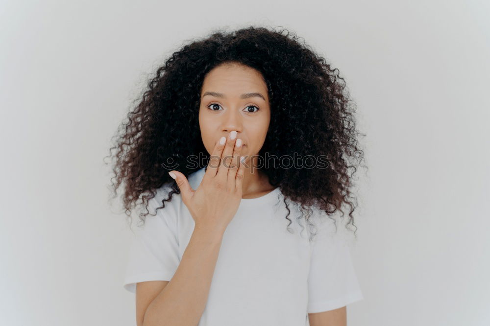 Similar – Image, Stock Photo Young casual woman using her smartphone