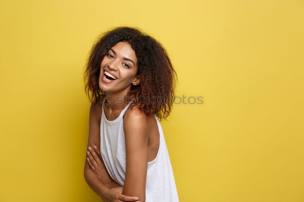 Similar – Stylish black woman in suit and blouse with briefcase