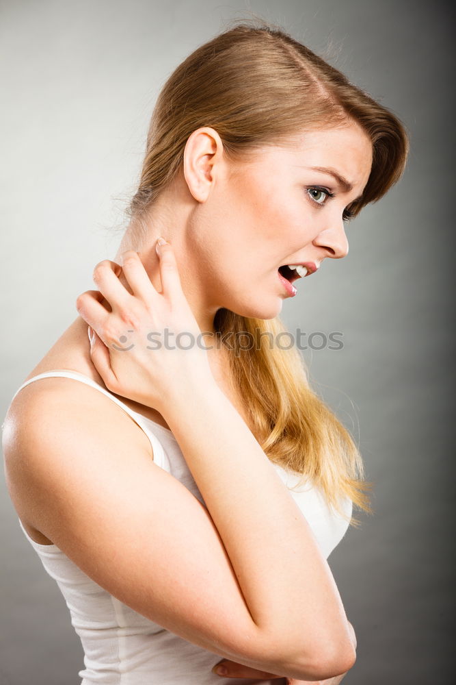 Similar – Image, Stock Photo Fear of the future.