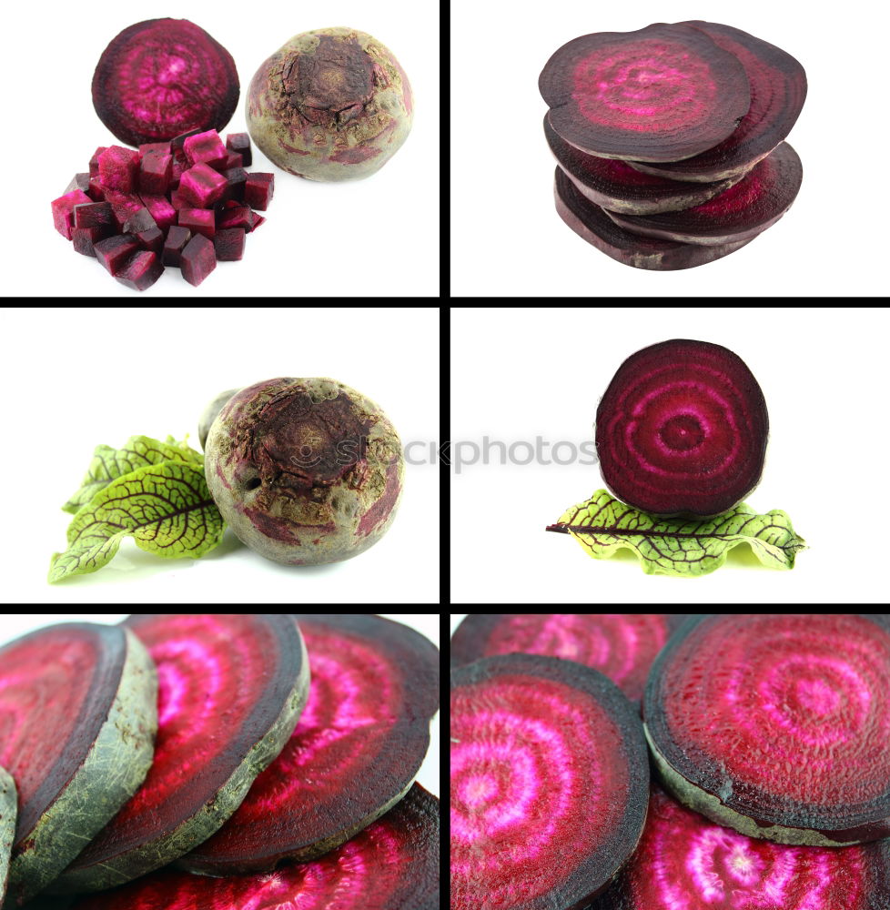 Similar – Image, Stock Photo Raw red beets are cut into pieces