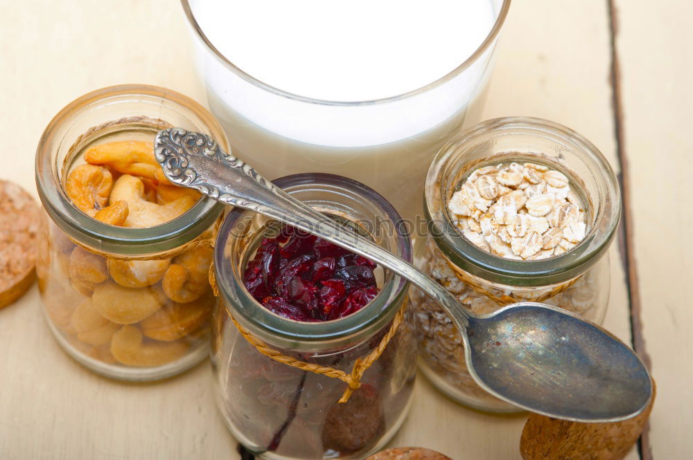 Similar – Image, Stock Photo Cheese sorts with fig mustard sauce and spoon