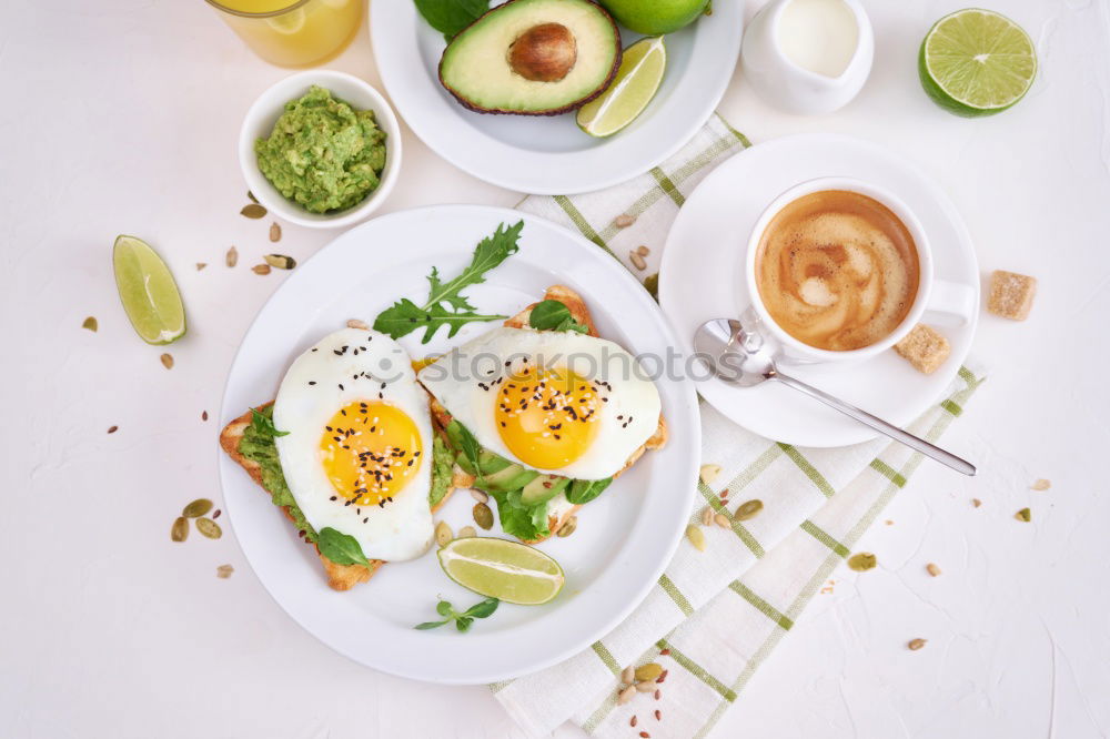 Similar – Image, Stock Photo Healthy nutrition Food