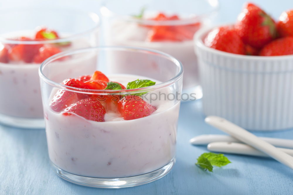 Similar – Image, Stock Photo blueberry yoghurt Yoghurt