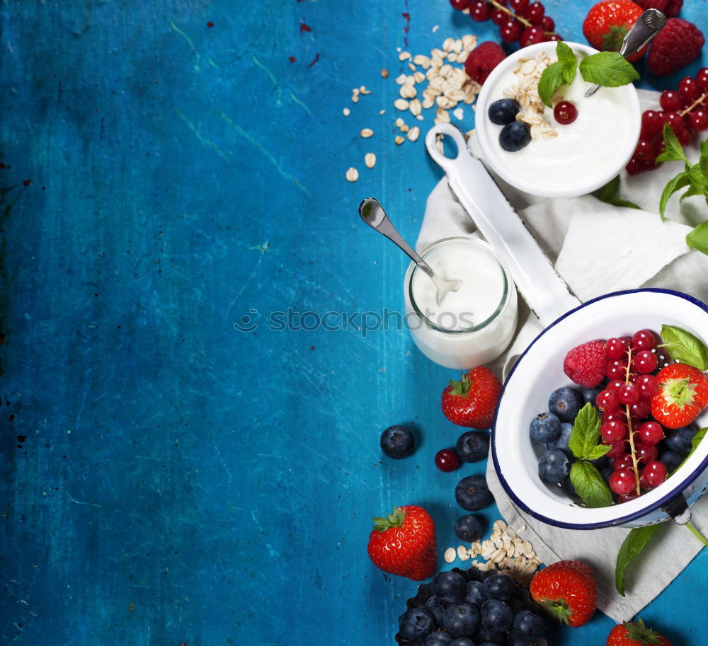 Image, Stock Photo Colourful breakfast Food