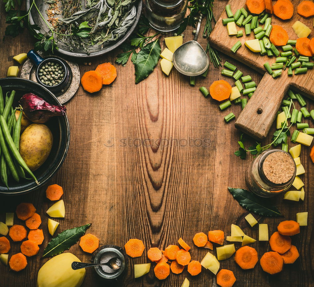 Similar – Image, Stock Photo Cook pumpkin dish Food