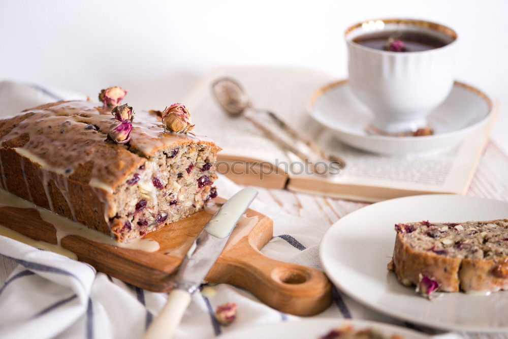 Similar – Image, Stock Photo cake with raisins Fruit