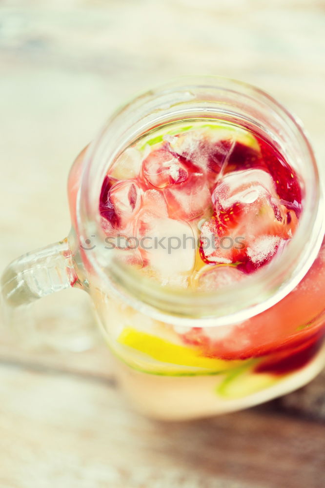 Similar – Image, Stock Photo Homemade jam on wooden table