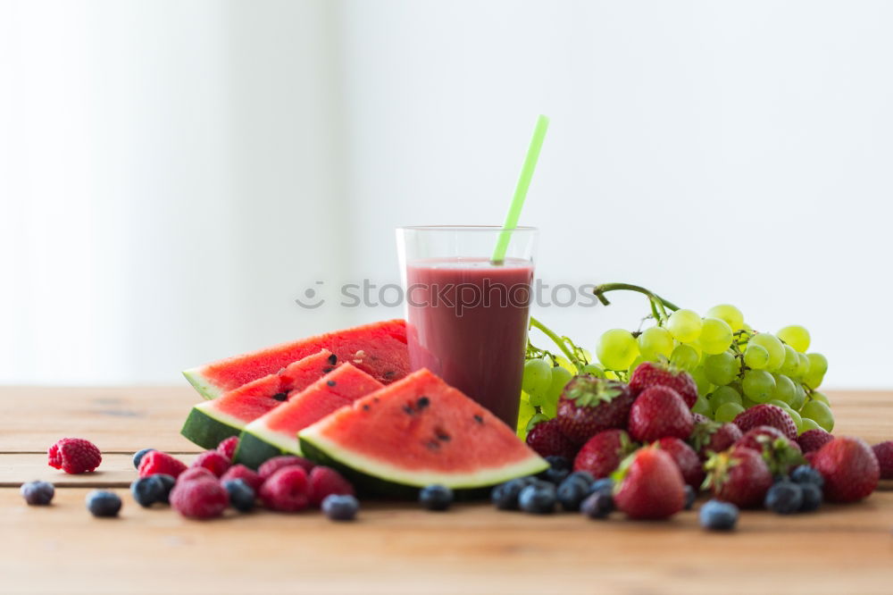 Similar – Image, Stock Photo Bottles with smoothies or juices