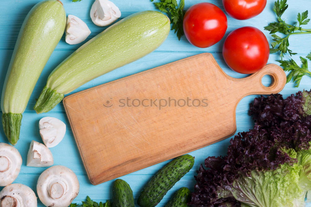 Similar – Image, Stock Photo Vegetarian Ingredients For Pearl Barley Salad