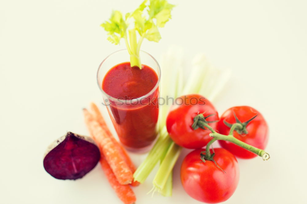 Similar – Image, Stock Photo juice from a red tomato