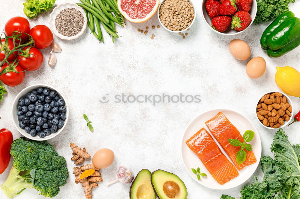 Similar – Image, Stock Photo Healthy Smoothie Ingredients in Mixer