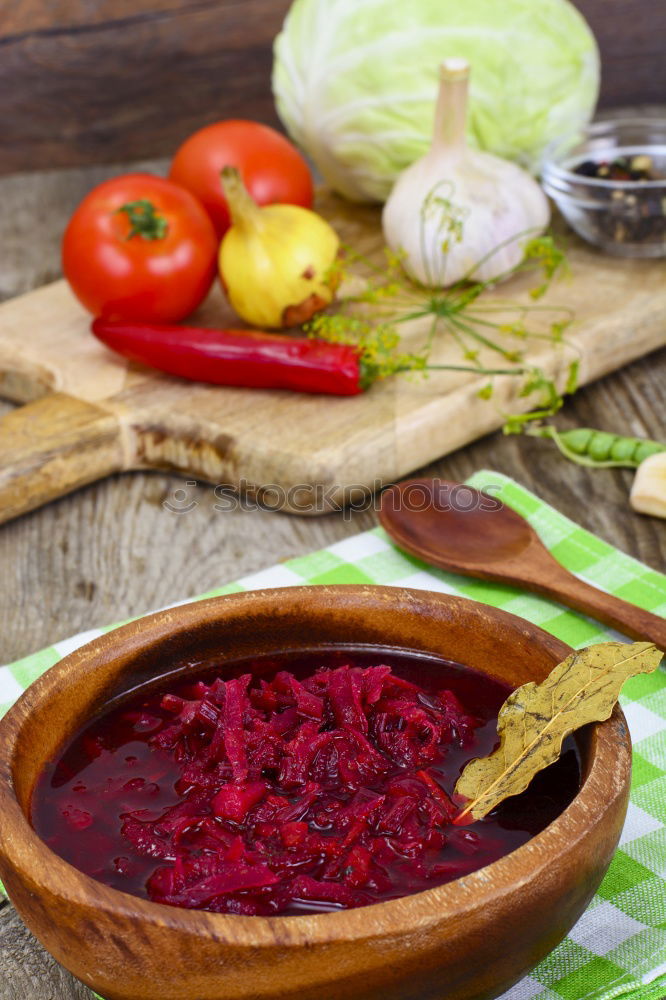 Similar – Image, Stock Photo Beetroot Risotto Vegetable