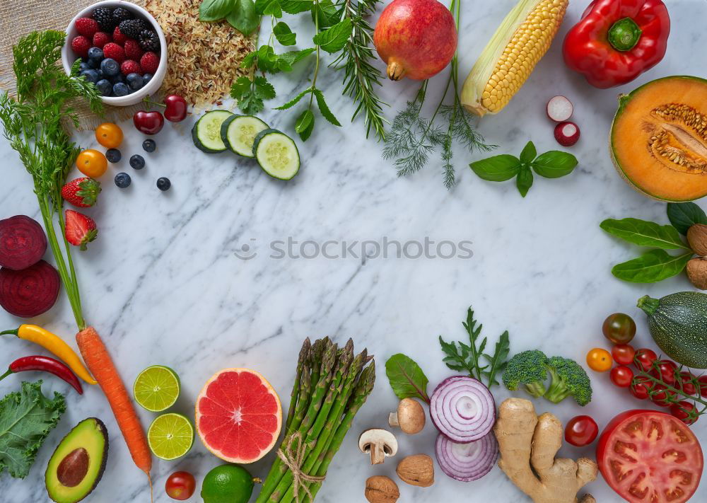 Similar – Image, Stock Photo Healthy Smoothie Ingredients and Mixers