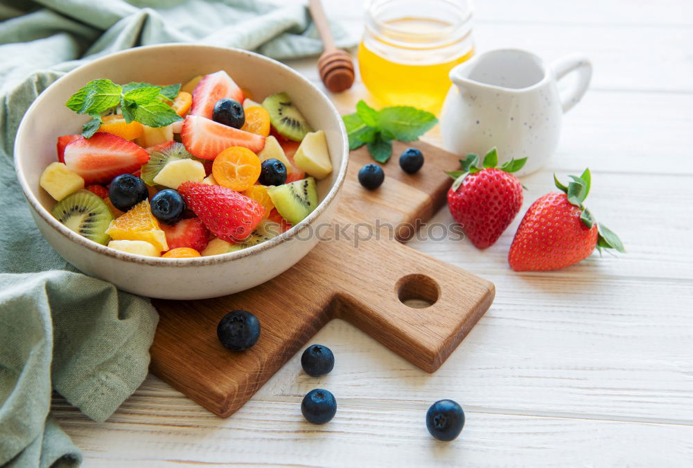 Similar – Image, Stock Photo ingredients of a tasty breakfast