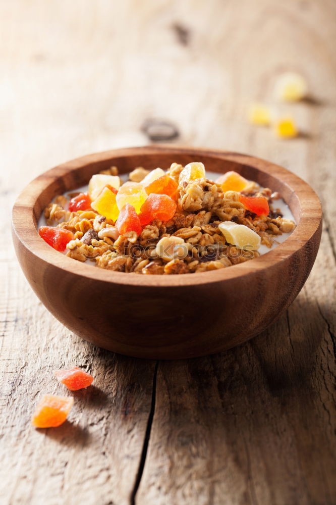 Similar – Image, Stock Photo Smoothie with fruit,cereals and chia