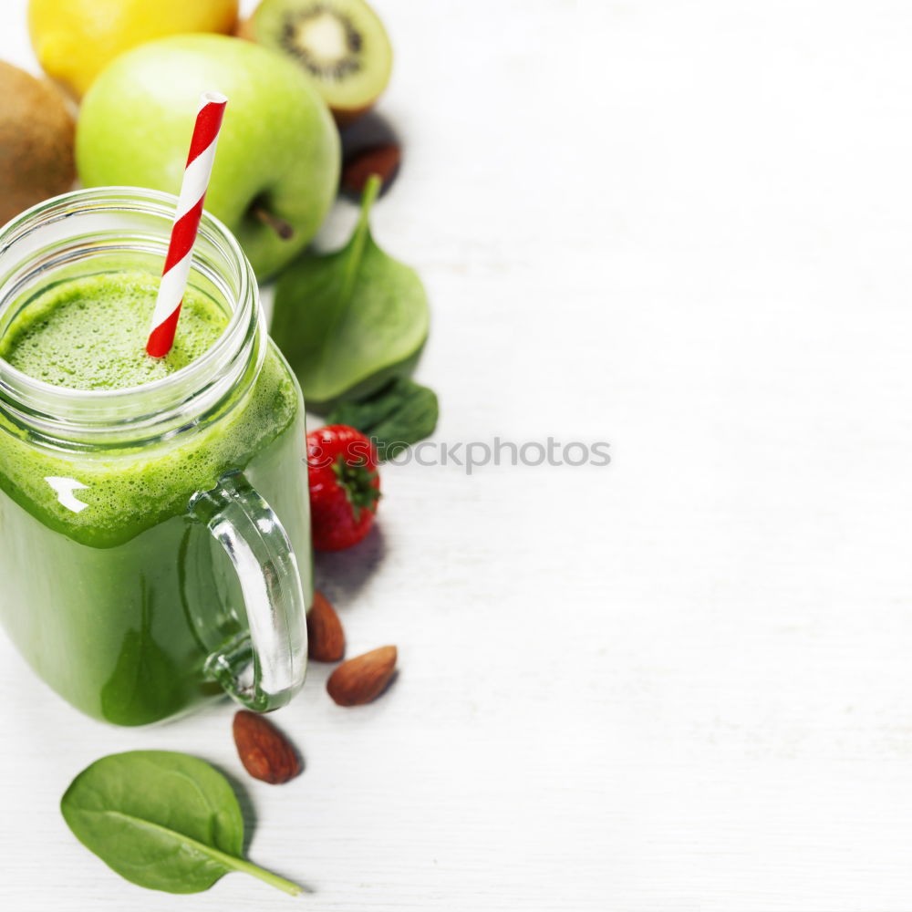 Image, Stock Photo Bottles with smoothies or juices