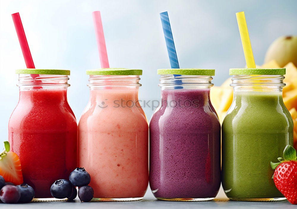 Similar – Smoothies with ingredients selection