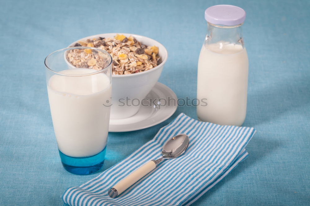 Similar – two jars with homemade yogurt