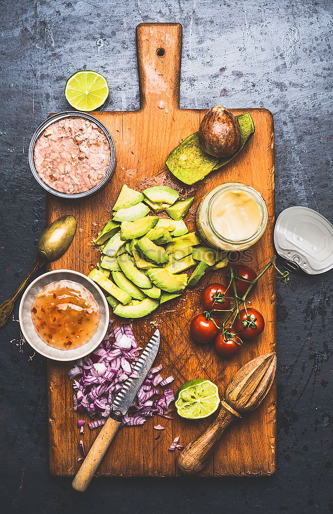 Tuna Salad Ingredients