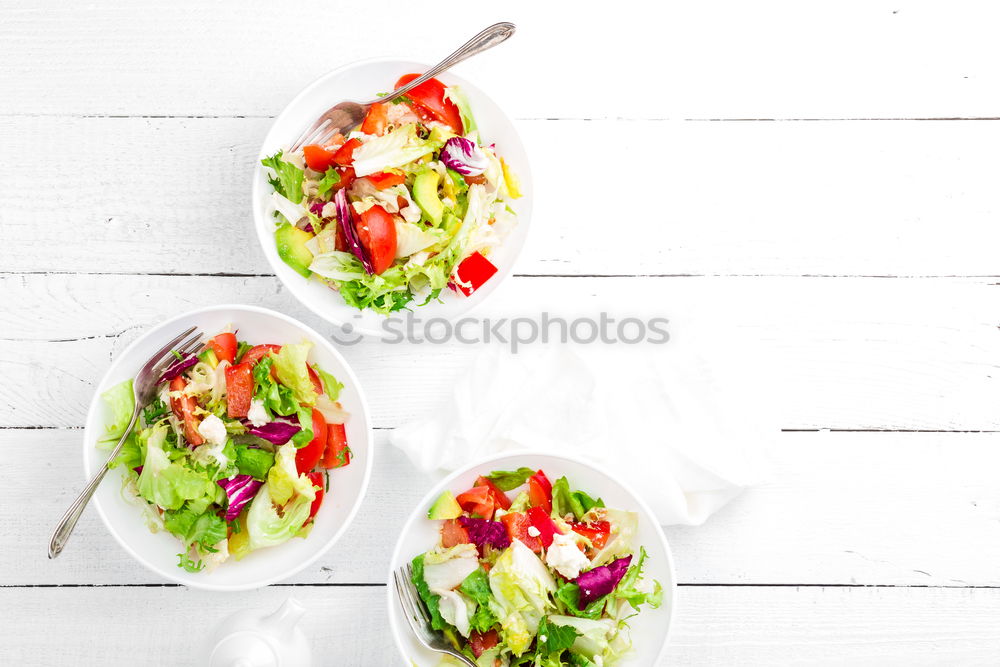 Similar – Image, Stock Photo Quinoa bowl with tomatoes, zucchini and lime