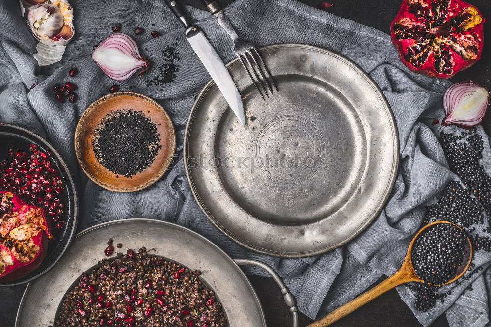 Similar – Image, Stock Photo Camembert with berries and sauce on a rustic background