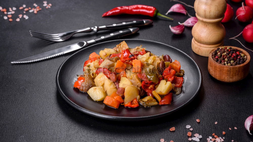 Similar – Image, Stock Photo Goulash for the family.