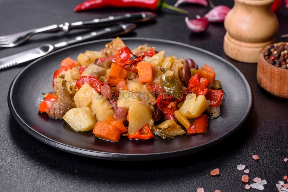 Similar – Image, Stock Photo Goulash for the family.