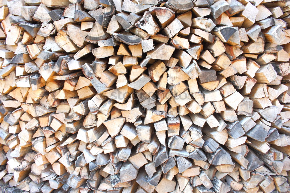 Similar – Image, Stock Photo Wood in front of the hut