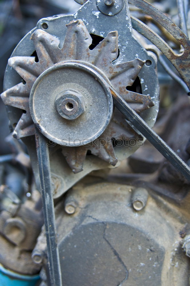 Similar – Image, Stock Photo Gears of a construction machine.