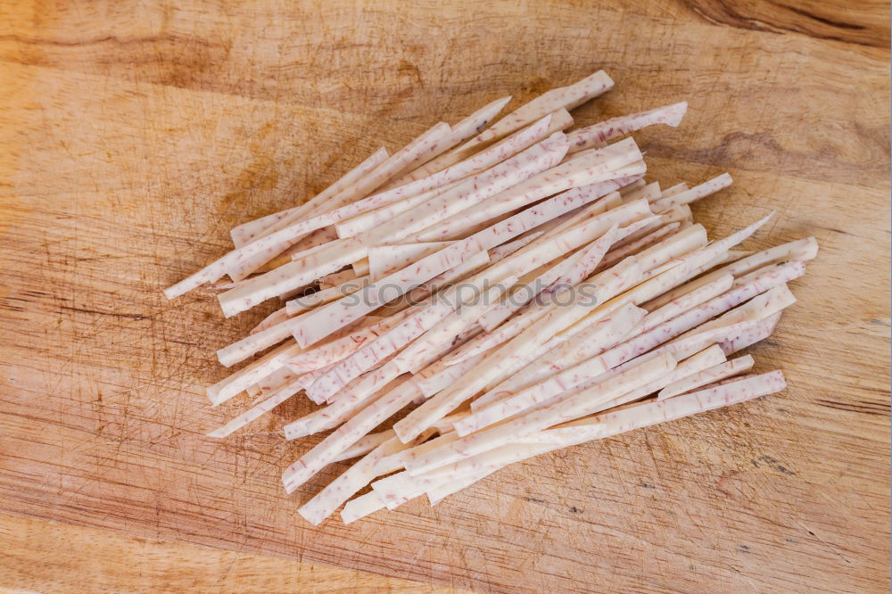 Similar – Image, Stock Photo Raw italian pasta, basil and vegetables