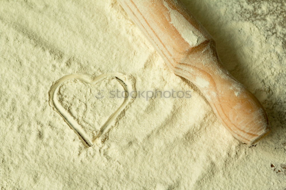 Similar – Image, Stock Photo cooking course Flour Egg