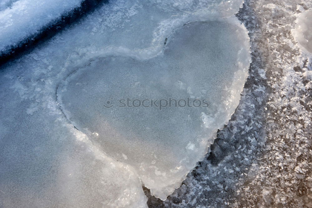 Similar – Image, Stock Photo Snow heart shape on car.