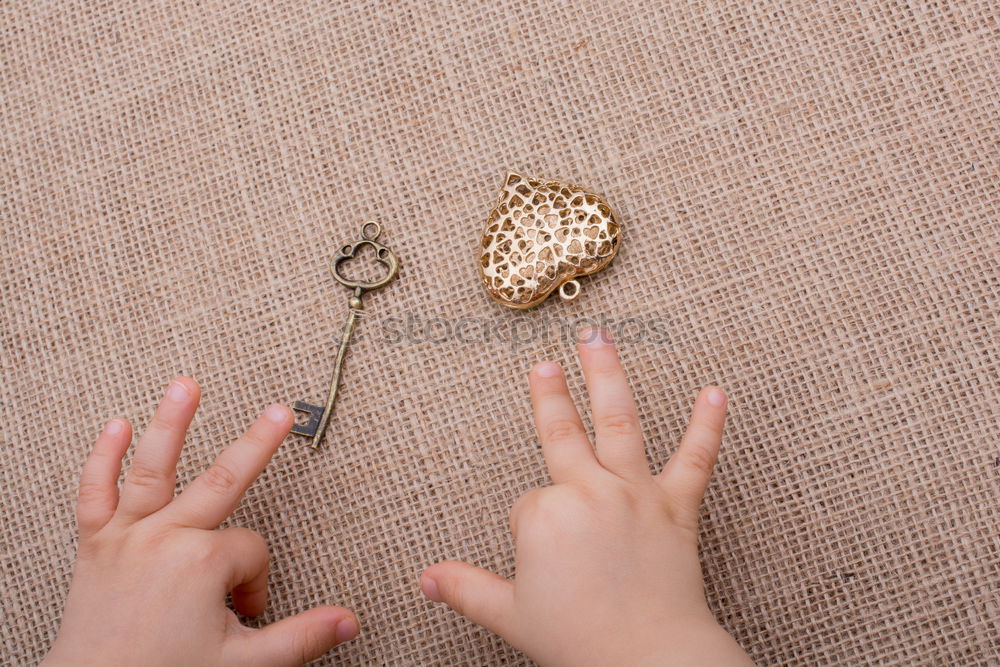 Similar – Image, Stock Photo The sand runs 2 Baby