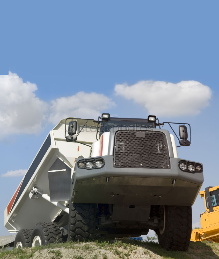 Similar – Image, Stock Photo dump truck