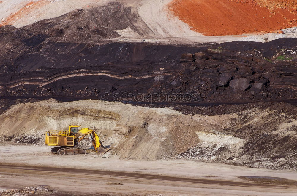 Similar – Image, Stock Photo Bucket wheel excavator Garzweiler2 open pit mine