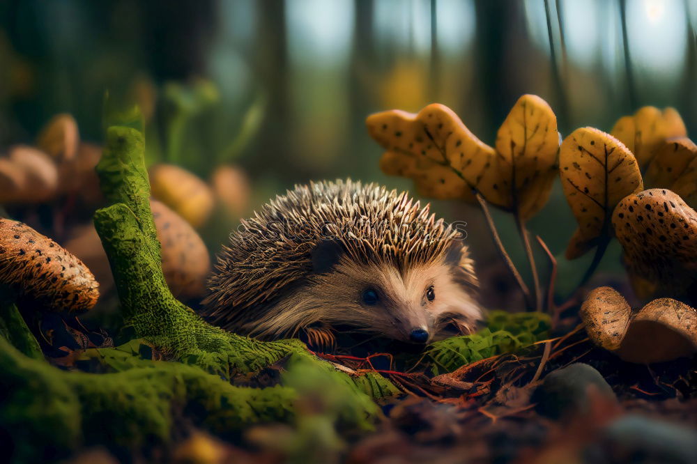 Similar – Image, Stock Photo hedgehogs Nature Animal