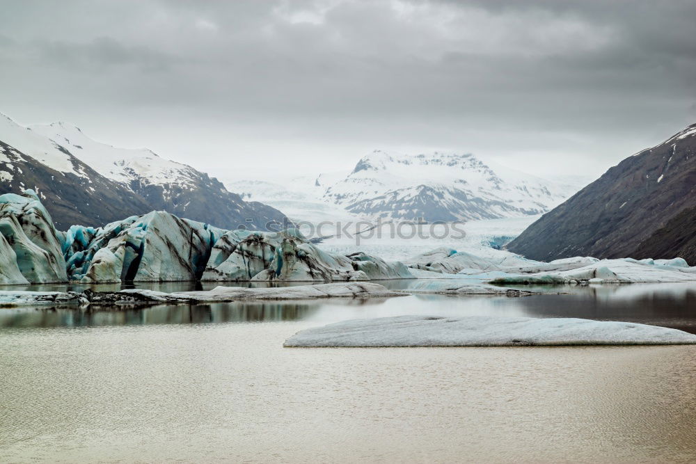 Similar – Sailing boat at the glacier