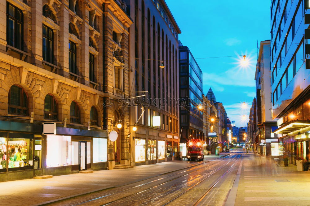 Similar – Night time at Berlin Friedrichstrasse