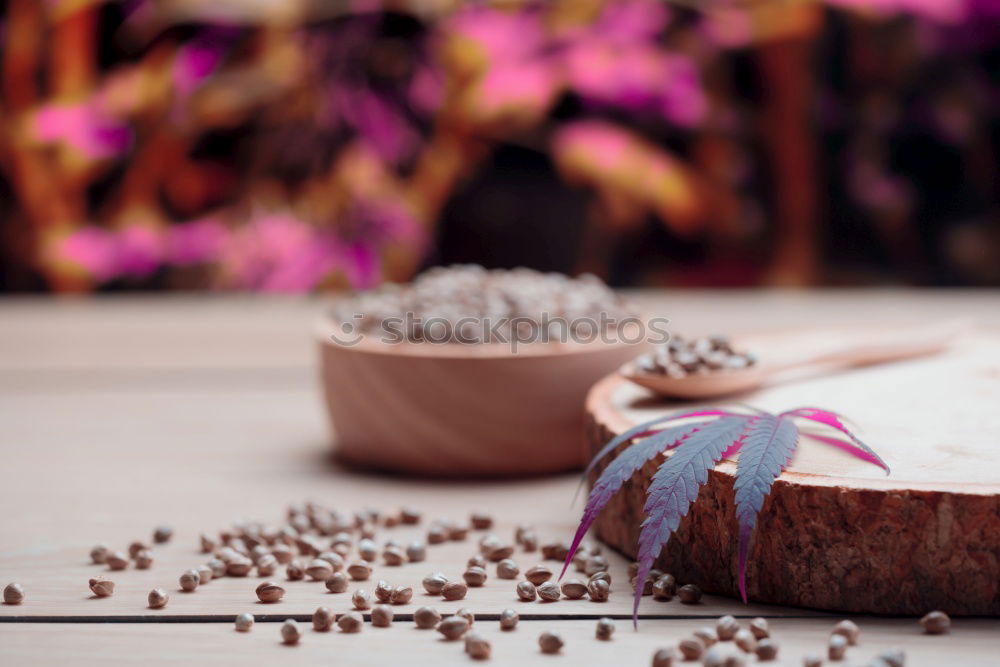 Similar – Espresso set with coffee cups, beans and coffee pot